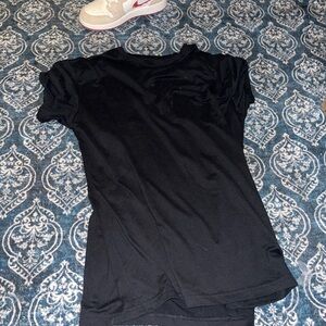 Black men’s short sleeve shirt